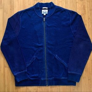 Lucky Brand True Indigo Cotten Bomber Jacket
